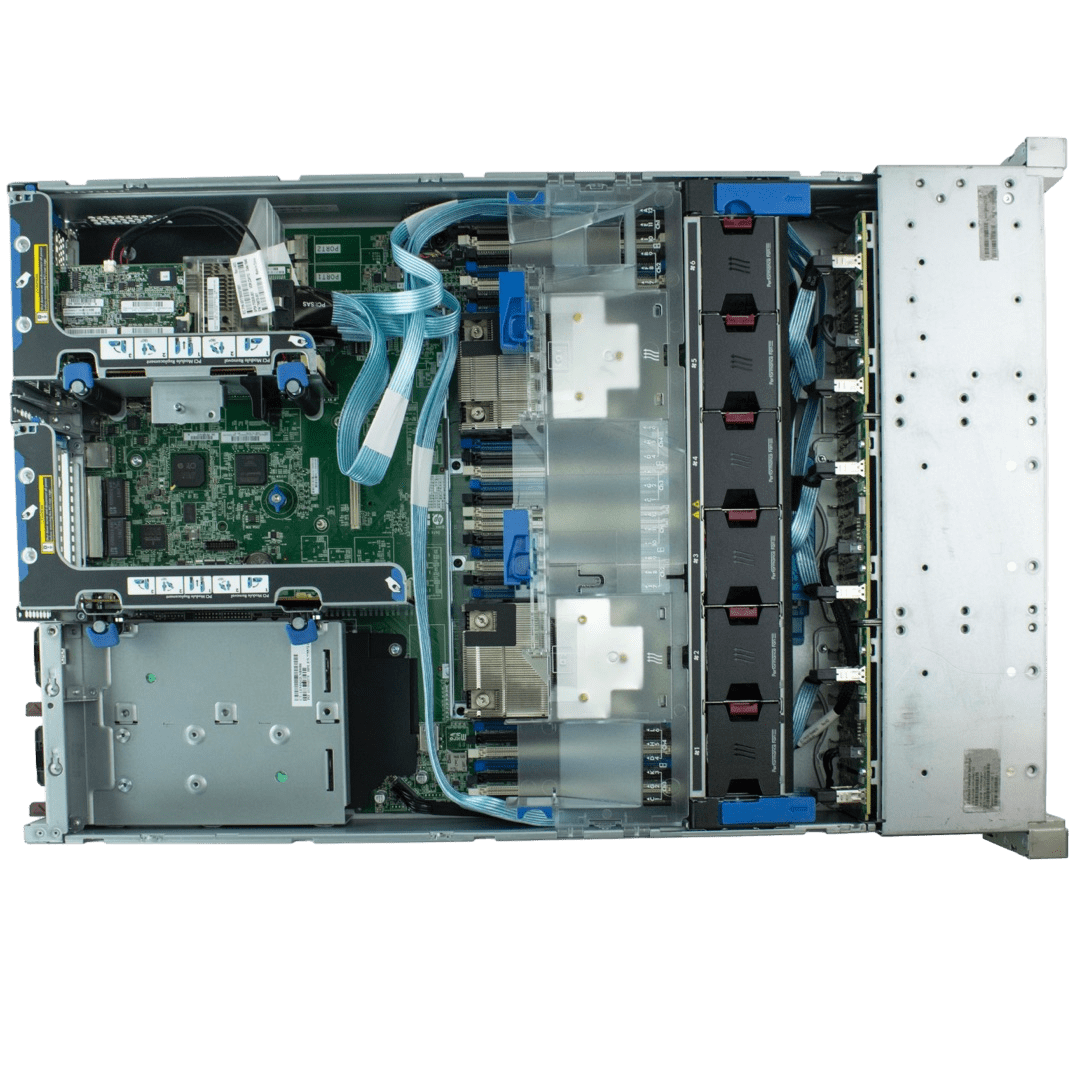 Сервер HP DL380 G9 noCPU 24хDDR4 softRaid B140i iLo 2х1400W PSU 530FLP 2x10Gb/s + Ethernet 4х1Gb/s 12х3,5" FCLGA2011-3 (3)